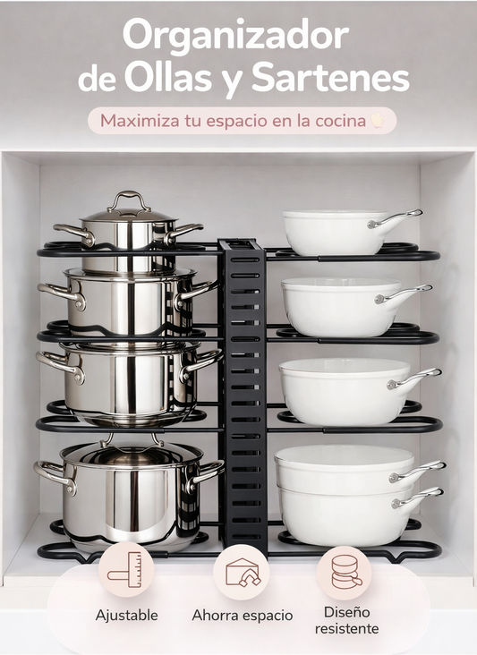 Organizador de Ollas Ajustable