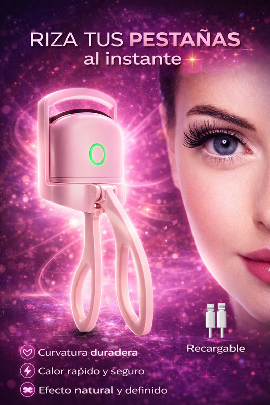 ✨ Rizador de Pestañas Eléctrico Recargable – Pestañas Perfectas en Segundos